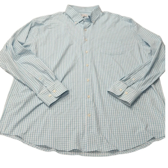 Peter Millar Summer Comfort Mens Long Sleeve Button-up Size XXL-2X - Picture 1 of 11